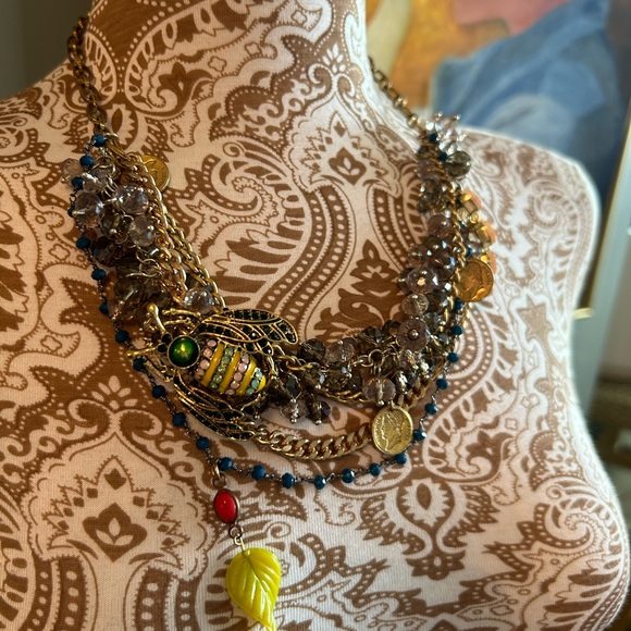 Custom, one-of-a-kind reclaimed necklace - Picture 2 of 5